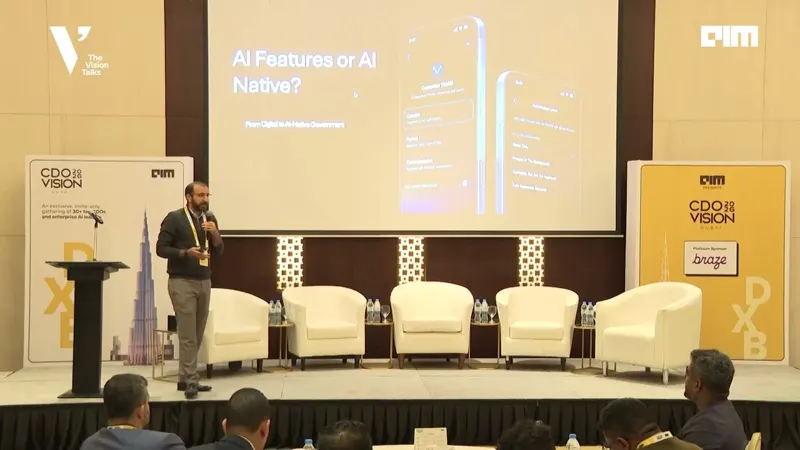 The Vision Talk: From AI Strategy to AI-Native Execution | Joseph Nadi | CDO Vision Dubai film thumbnail