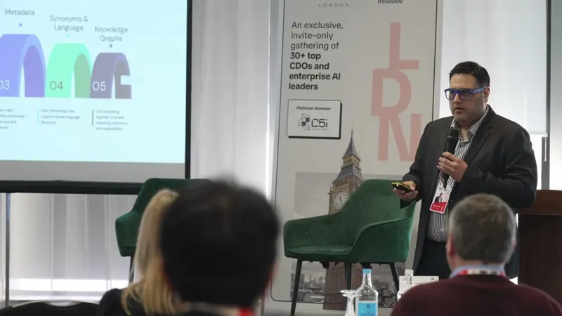 The Vision Talk : When Data Starts Talking Back: The Rise of Conversational Intelligence by Masood Alam | CDO Vision London film thumbnail