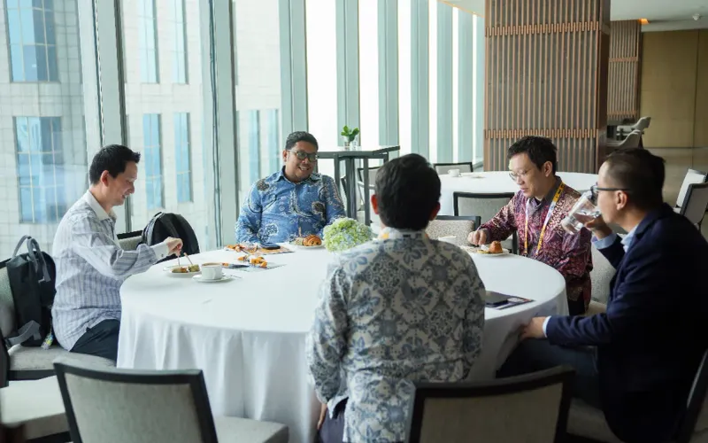 Inside the CIO Vision room in Jakarta